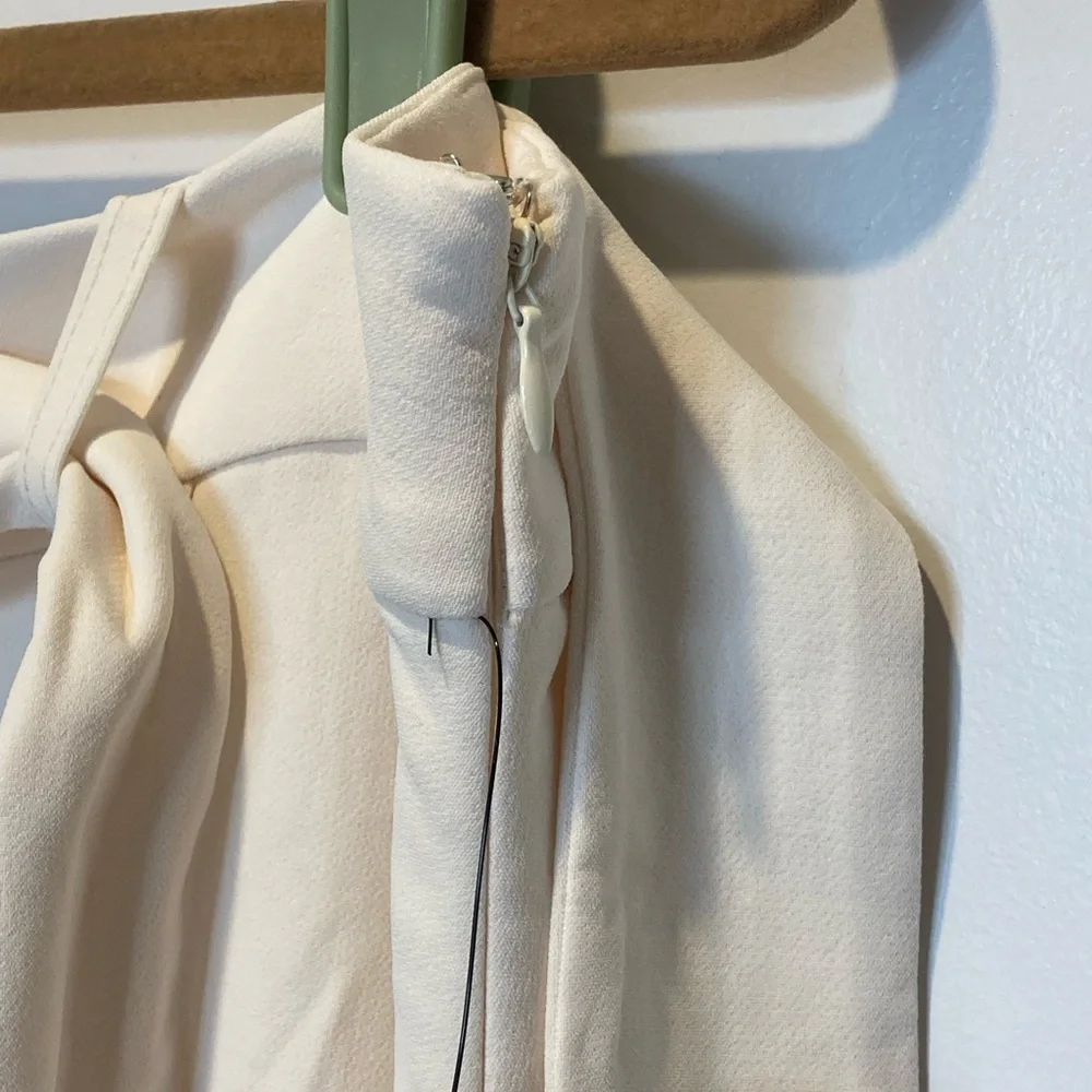 DKNY Cream A-Line Women's Skirt size 12 - Picture 5 of 5